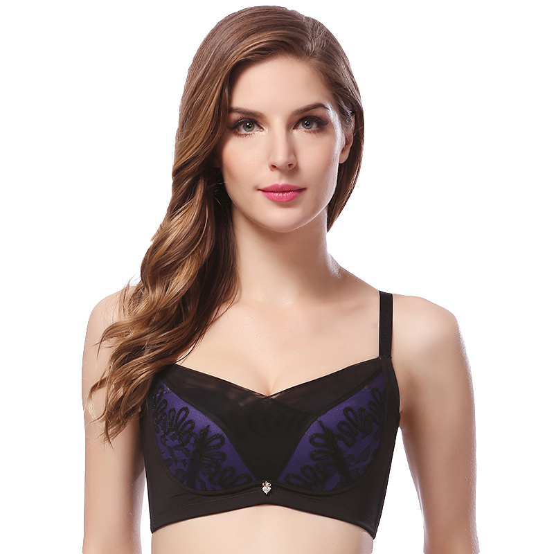 meisee/美思新品无钢圈透气聚拢调整型性感女士内衣FB0085/FA0084