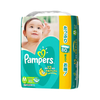 日本进口帮宝适(Pampers)纸尿裤超薄透气大号尿不湿L68片