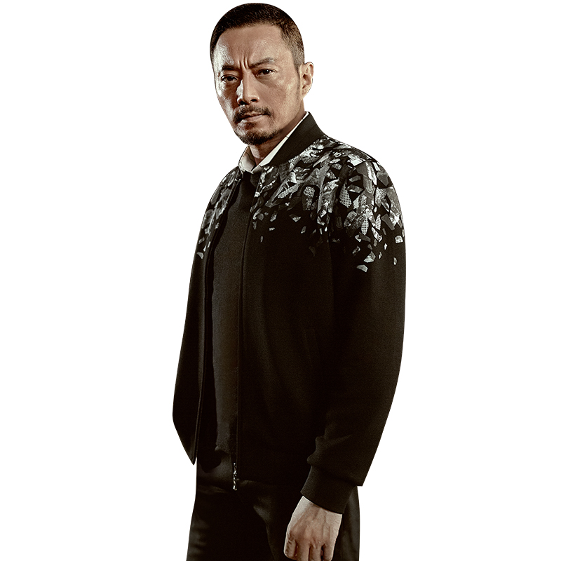七匹狼长袖衬衫中青年男士条纹时尚休闲方领长袖衬衣男