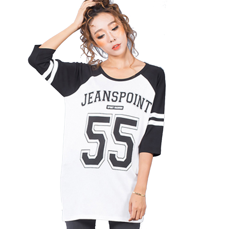 杰斯班字母印花休闲T恤JP6242