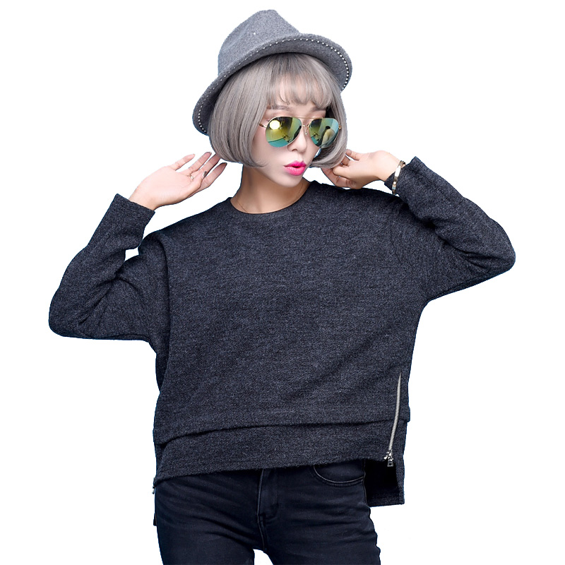 杰斯班宽松休闲印花卫衣JP6359