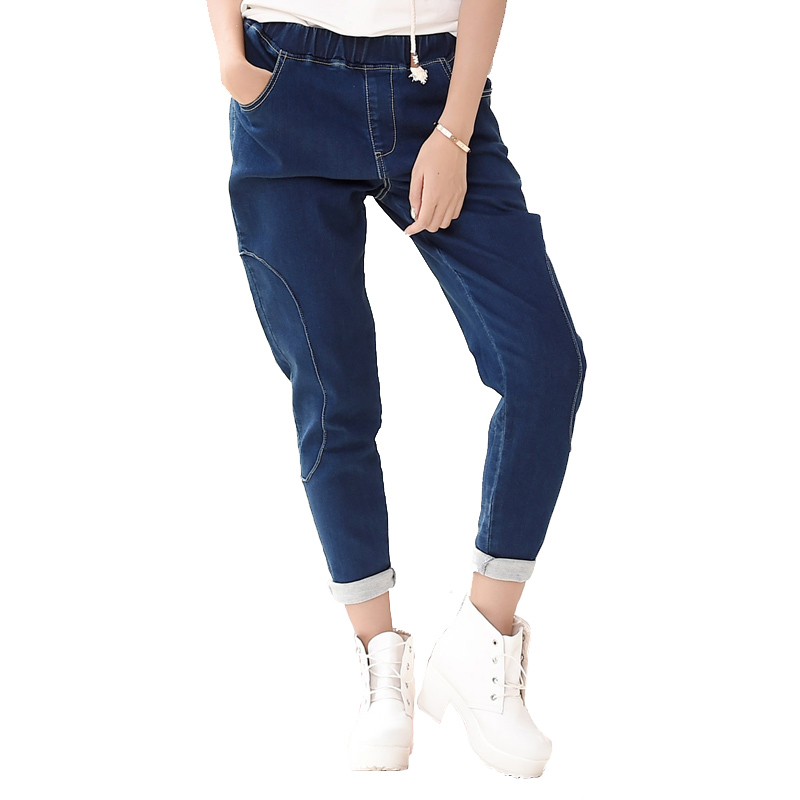 杰斯班松紧腰针织哈伦裤JP6310