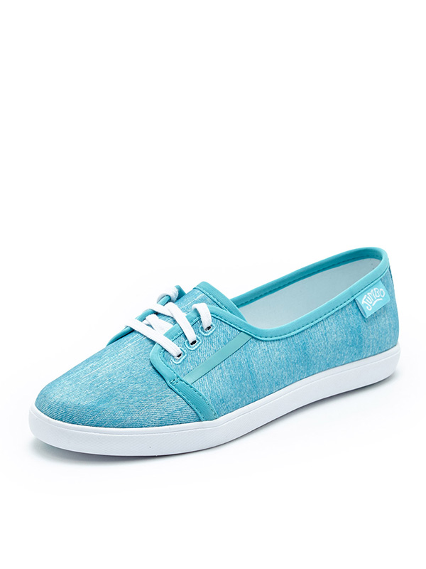 JUMBOUGG简帛秋季浅口板鞋平底鞋布单鞋休闲鞋轻便透气