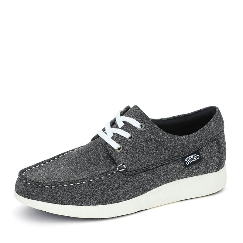 JUMBOUGG简帛休闲男鞋 90341 黑色