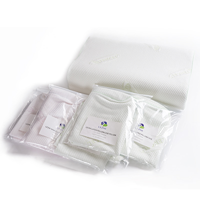 乐芝狼牙型乳胶枕枕套