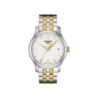 天梭(TISSOT)手表 热销俊雅系列钢带石英女表T063.210.22.037.00