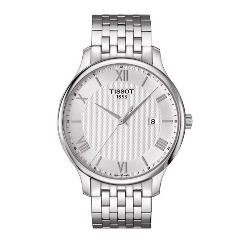 Tissot 天梭俊雅系列钢带石英男表 T063.610.11.038.00