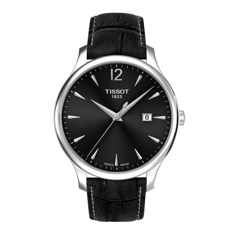 Tissot 天梭俊雅系列皮带石英中性表 T063.610.16.087.00