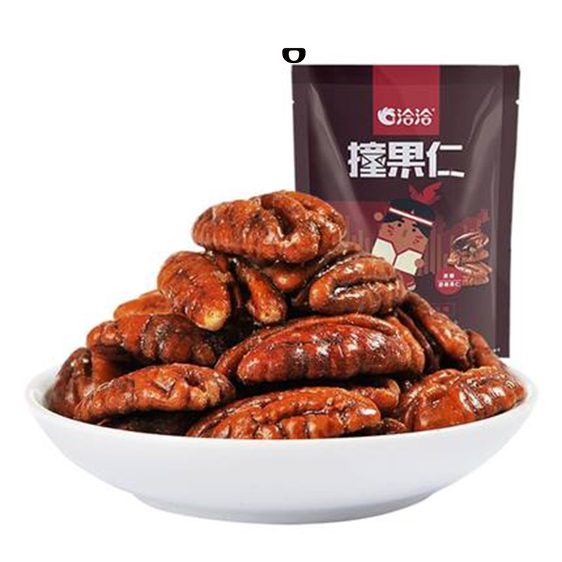 洽洽(chacheer) 碧根果仁黑糖味50g 坚果零食 袋装 不带壳果仁 洽洽出品