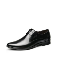 韩版时尚真皮头层小牛皮经典商务舒适简约正装绅士男装皮鞋婚鞋
