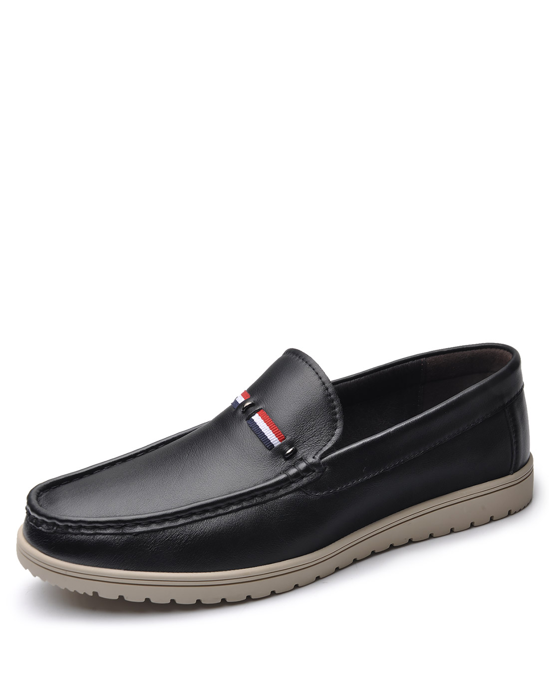 商务休闲舒适真皮打蜡牛皮柔软舒适男休闲鞋皮鞋