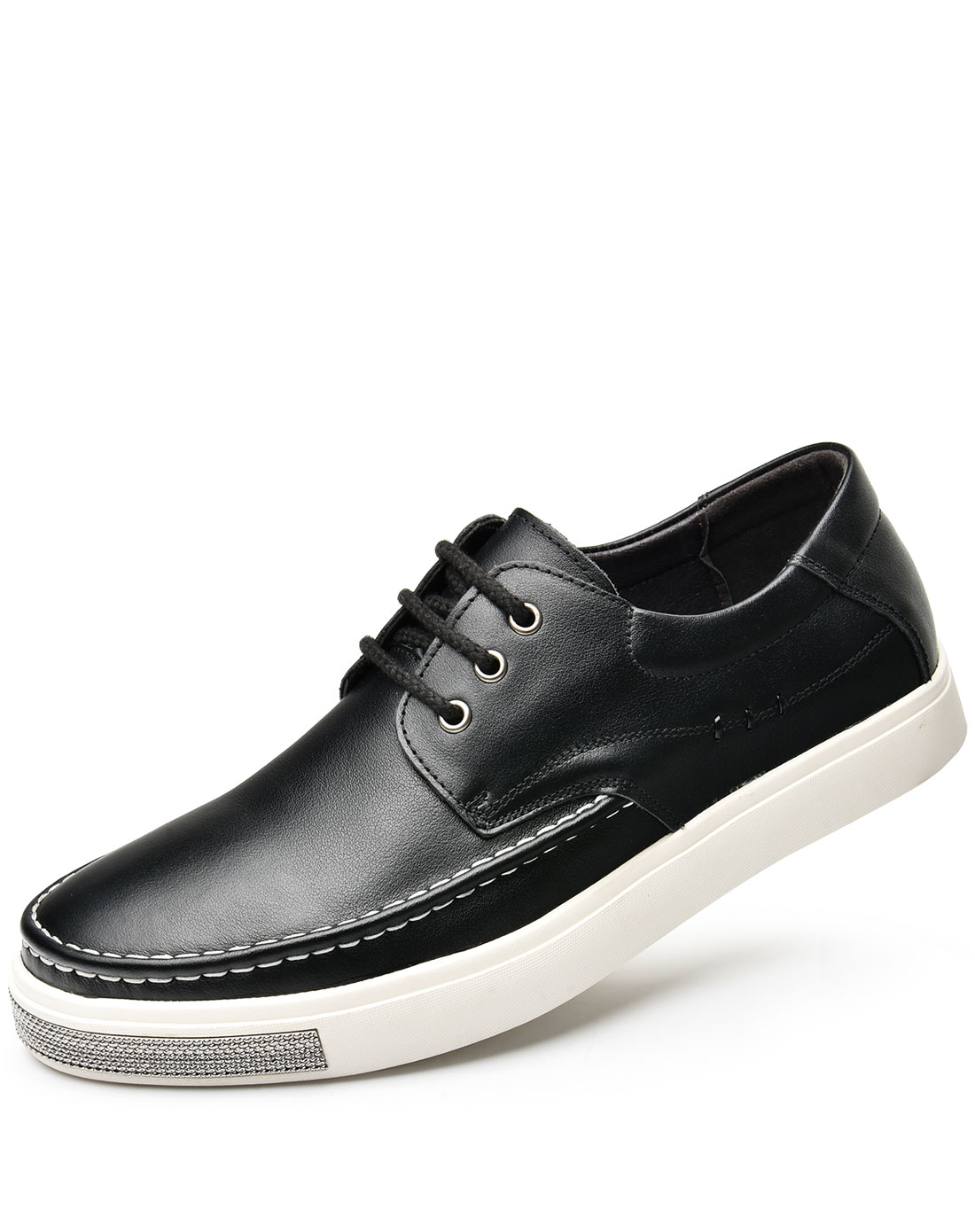 时尚百搭潮流真皮摔纹头层牛皮手缝潮流男休闲板鞋潮鞋