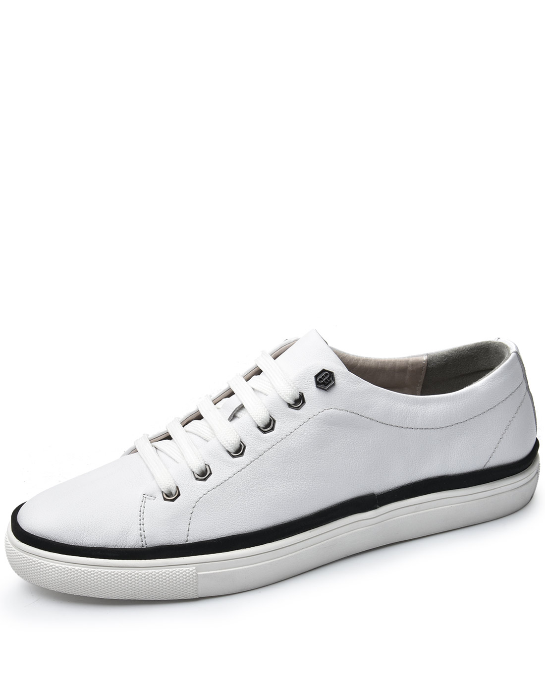 潮流时尚百搭真皮软面头层牛皮潮流休闲男板鞋休闲鞋小白鞋潮鞋