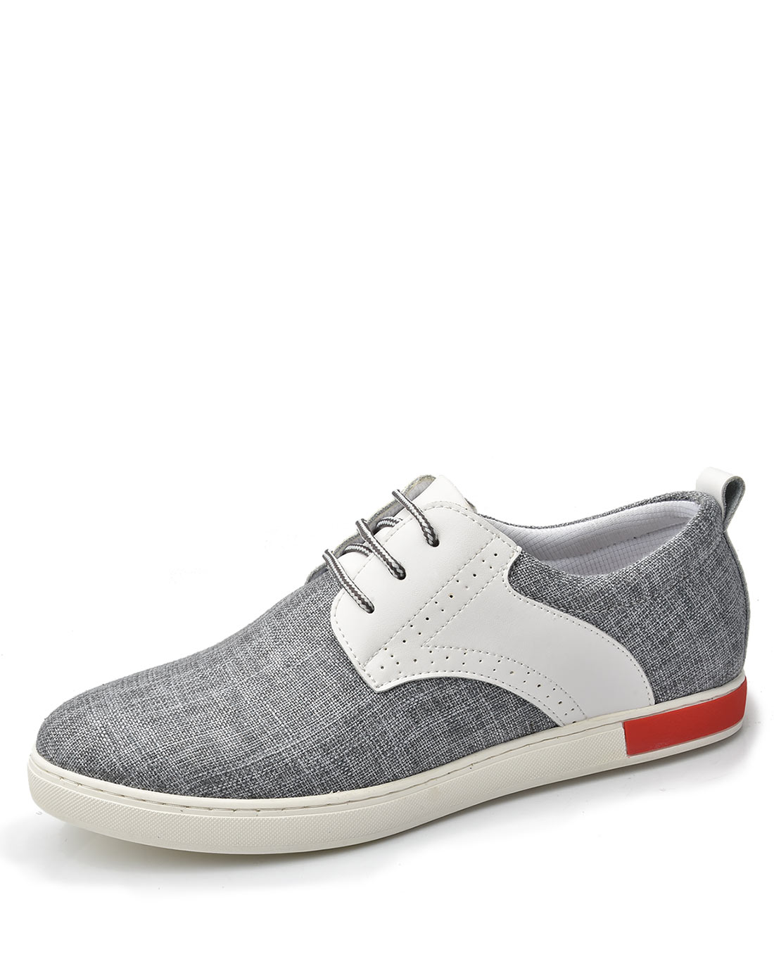 日常运动休闲轻质帆布/牛皮英伦潮流时尚透气运动休闲板鞋