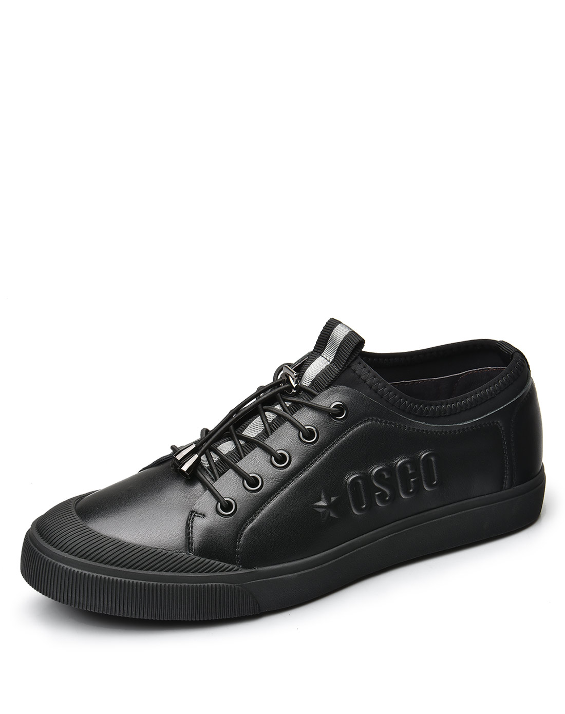 时尚韩版潮流真皮贝壳鞋头头层牛皮男休闲板鞋潮鞋