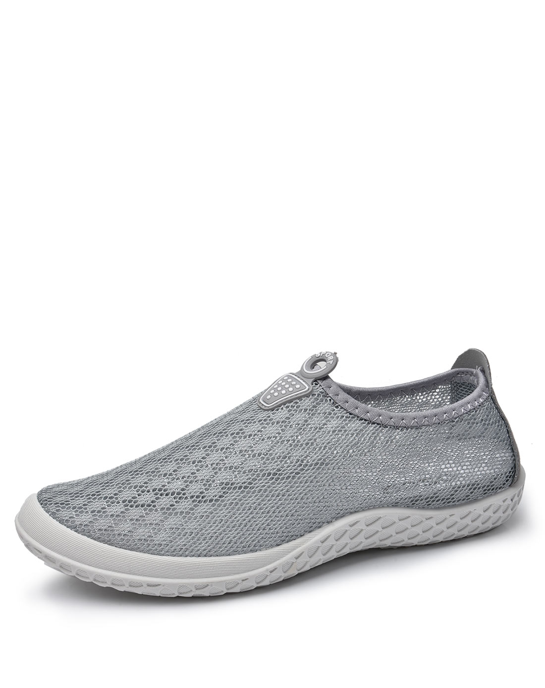 潮流简约网布透气时尚套脚男休闲鞋网鞋