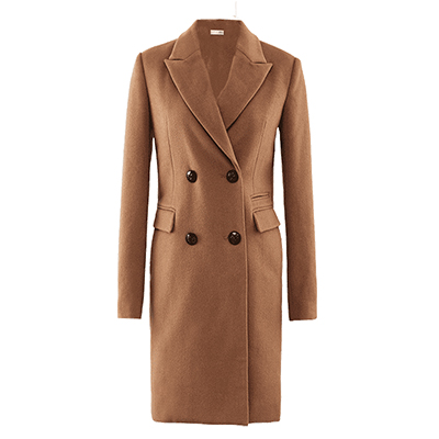 秋壳春装 高端修身合体长款外套