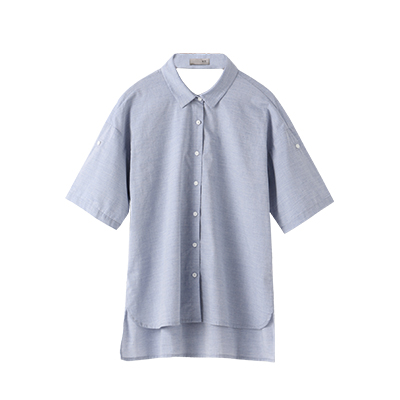 秋壳夏 时尚百搭短款衬衣