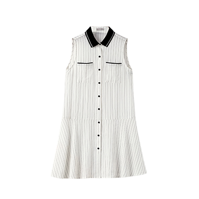 秋壳夏装 时尚休闲运动风无袖衬衫