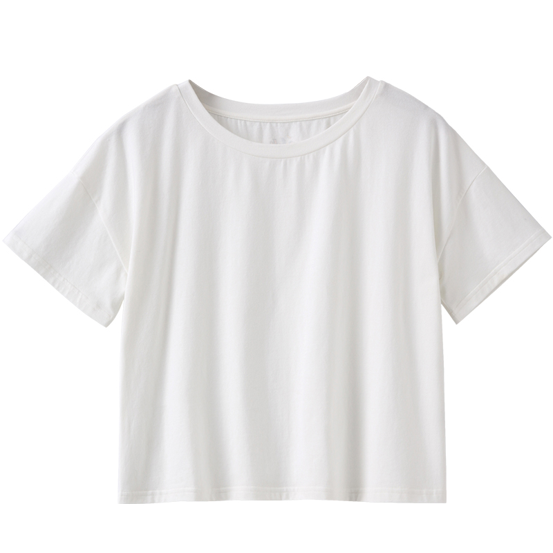 秋壳2019夏 宽松短款短袖T恤