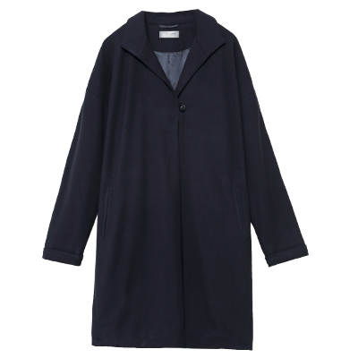 秋壳时尚中长款宽松茧型连衣裙女个性裙子