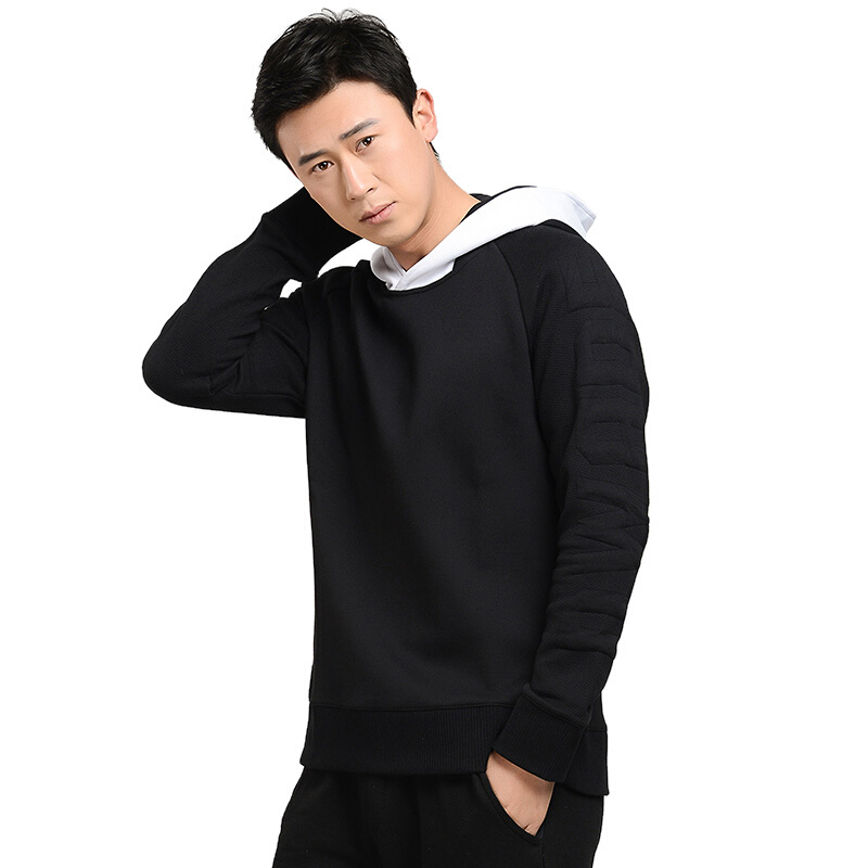 李宁卫衣男连帽新品篮球系列宽松休闲服套头衫外套