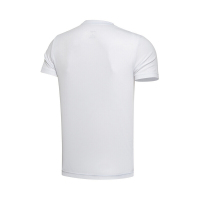 李宁2017新款男子训练系列短袖T恤AHSM393 -3黑色 L