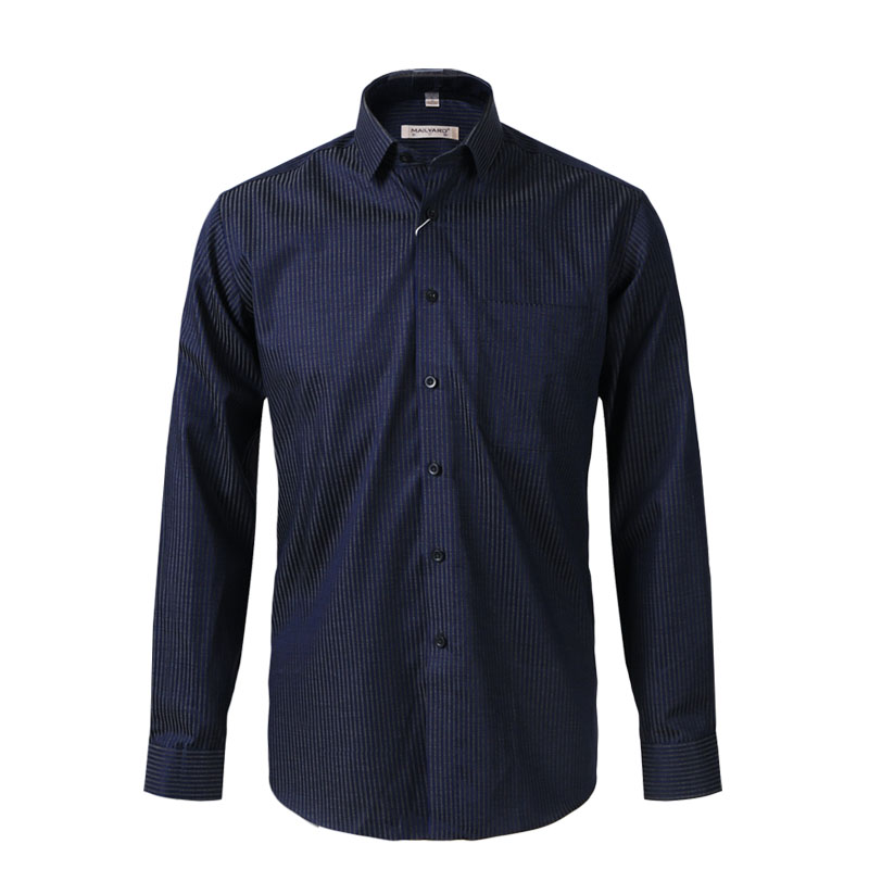 美尔雅（MAILYARD）长袖衬衫 商务休闲男士衬衫 男式时尚衬衣 508