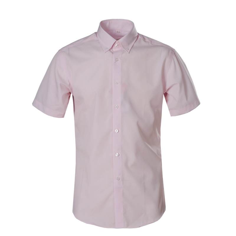 美尔雅(MAILYARD)短袖衬衫 纯棉商务男士衬衣 男式婚礼短衬 118
