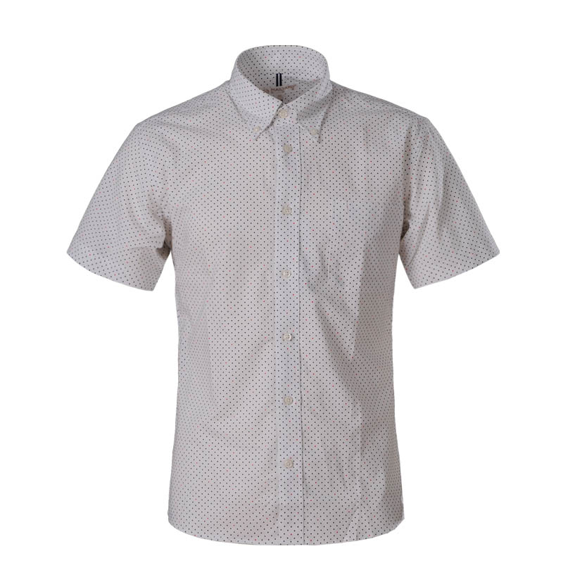 美尔雅(MAILYARD)短袖衬衫 棉麻商务休闲男式短衬时尚男士衬衣 152