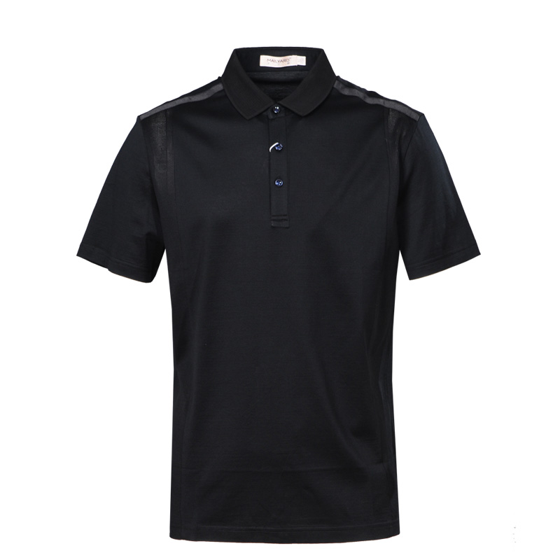 美尔雅(MAILYARD)短袖T恤 纯棉丝光商务男士T恤 男式休闲polo 482