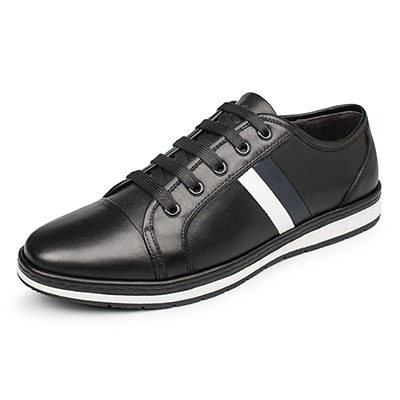 大洋洲袋鼠 拉线缝制 真皮牛皮潮流时尚流行板鞋男款