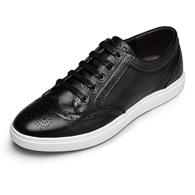 大洋洲袋鼠 布洛克雕花 真皮牛皮男鞋潮流时尚休闲鞋板鞋