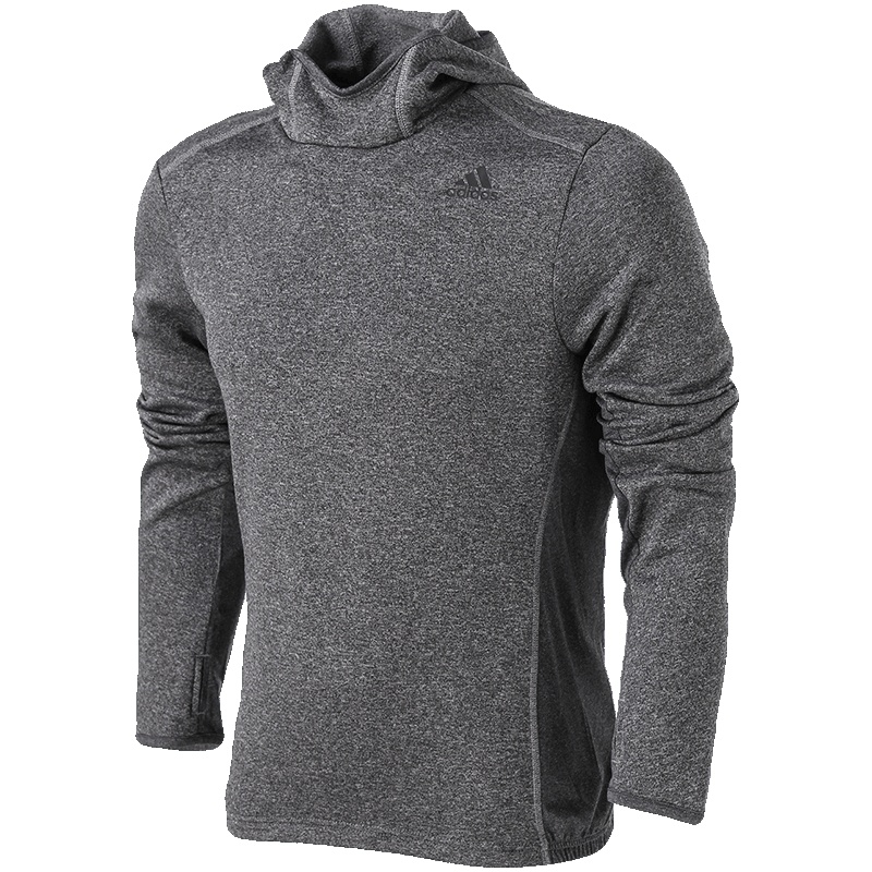adidas阿迪达斯男装卫衣跑步运动服BK3147 L 灰色