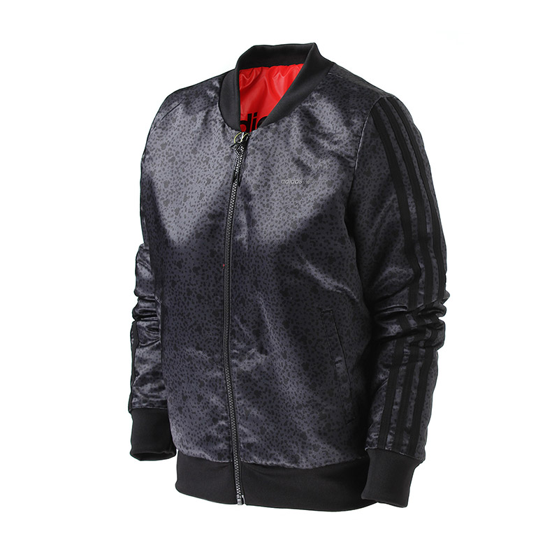 adidas阿迪达斯NEO女装夹克运动服BK6848 L 黑色