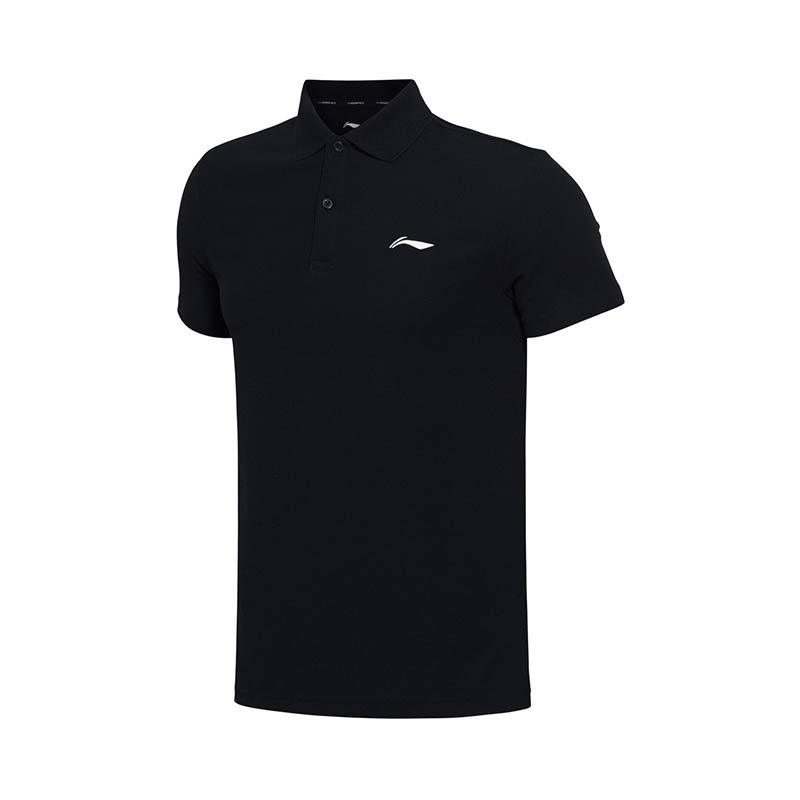 李宁短袖POLO衫男士吸湿纯棉翻领夏季运动服APLM109-1 APLM109-7 白色 3XL