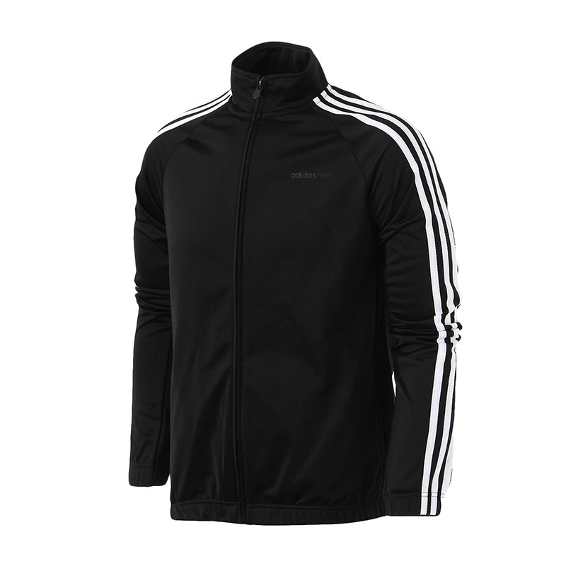 adidas阿迪达斯NEO男子夹克外套休闲运动服CD2349 L 黑色