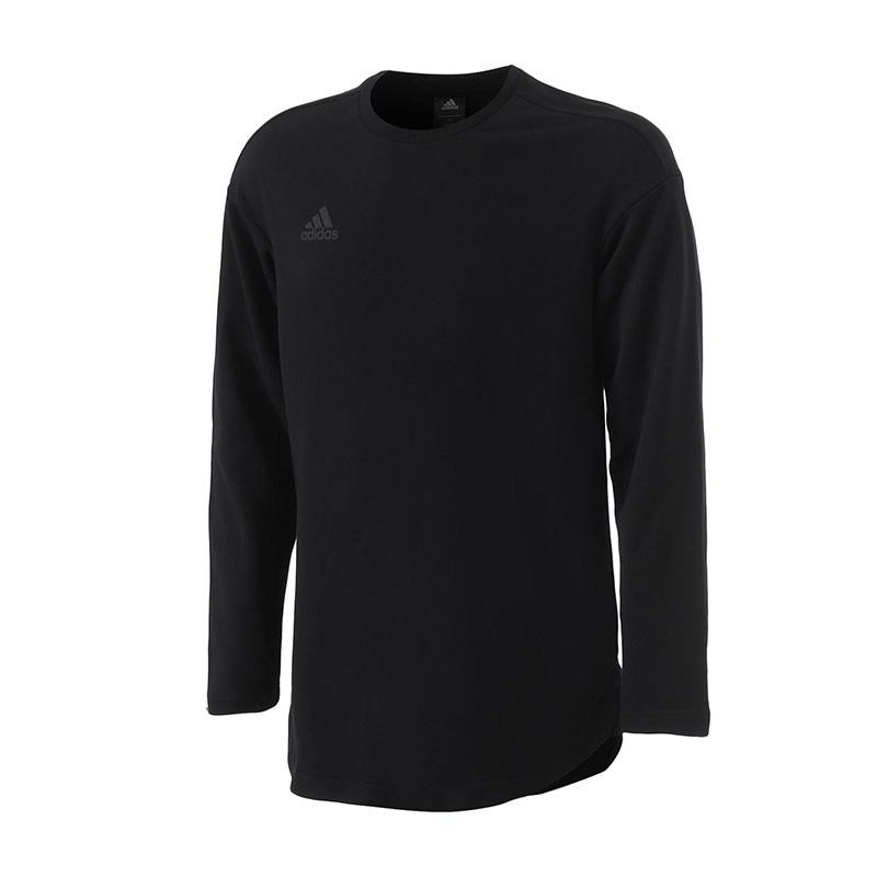 adidas阿迪达斯男子卫衣足球运动服BR0258 L 黑色