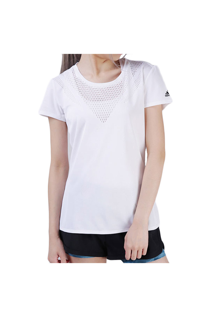 ADIDAS阿迪达斯女子短袖T恤17年新款综合训练运动服BR9837