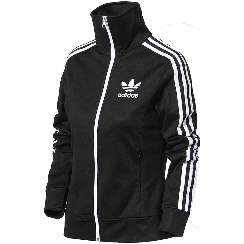adidas阿迪达斯三叶草女子夹克外套运动服BK5936 30 黑色