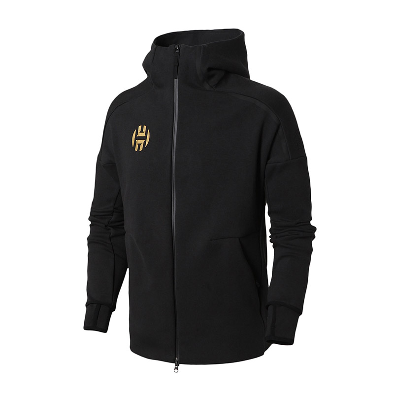 adidas阿迪达斯男子夹克外套哈登ZNE休闲运动服CW3741 黑色 L