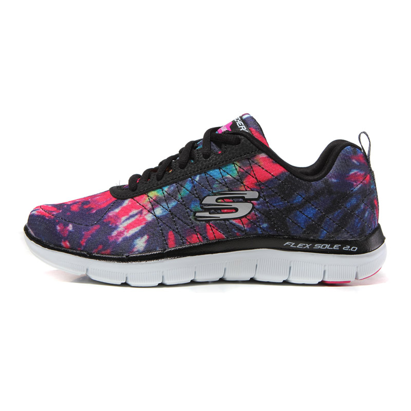 SKECHERS 斯凯奇女鞋跑步鞋运动鞋跑步12759/BKMT 紫色 35码