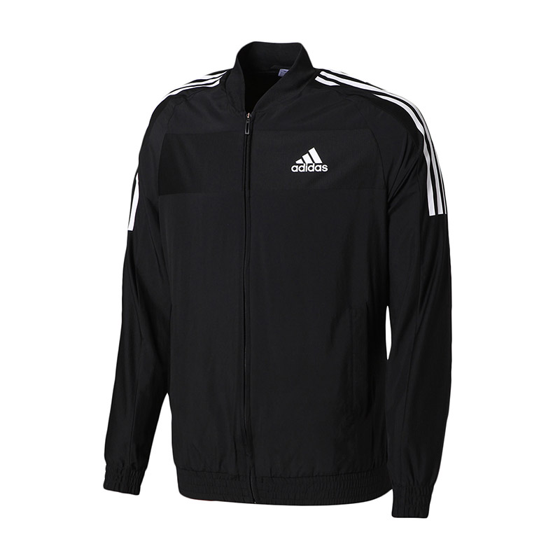 adidas阿迪达斯男子外套夹克网球训练运动服B45845 L 黑色
