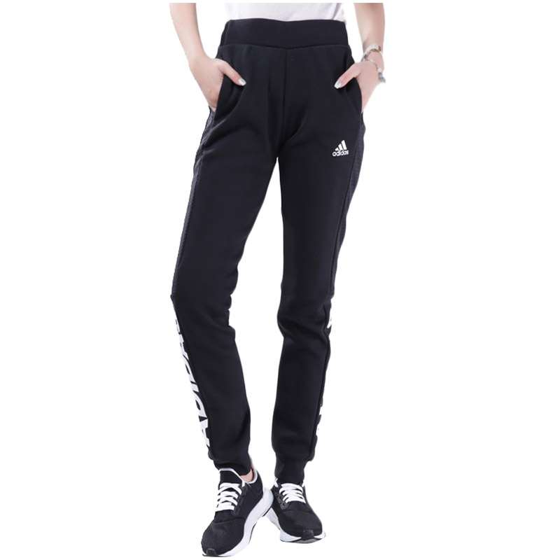 adidas阿迪达斯女子运动长裤休闲运动服BP6966 黑色 L