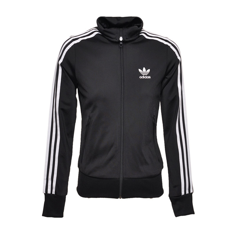 adidas阿迪达斯三叶草女子夹克休闲运动服BK5926 30 黑色