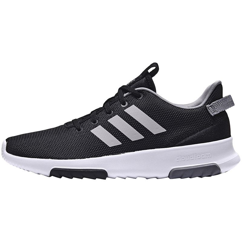 adidas阿迪达斯NEO男子休闲鞋小NMD跑步鞋运动鞋AH2415 黑色 39码