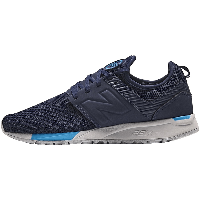 New Balance/NB男鞋休闲鞋247复古轻便运动鞋MRL247KB 蓝色 40.5码
