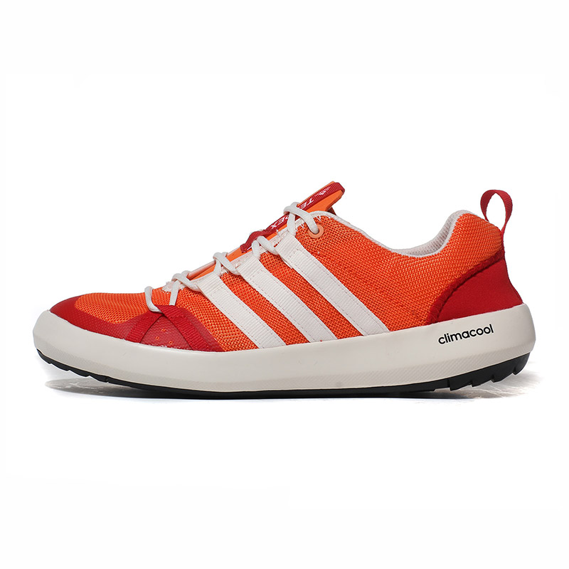 adidas阿迪达斯男鞋户外鞋溯溪鞋运动鞋BB1907 橙色 39码