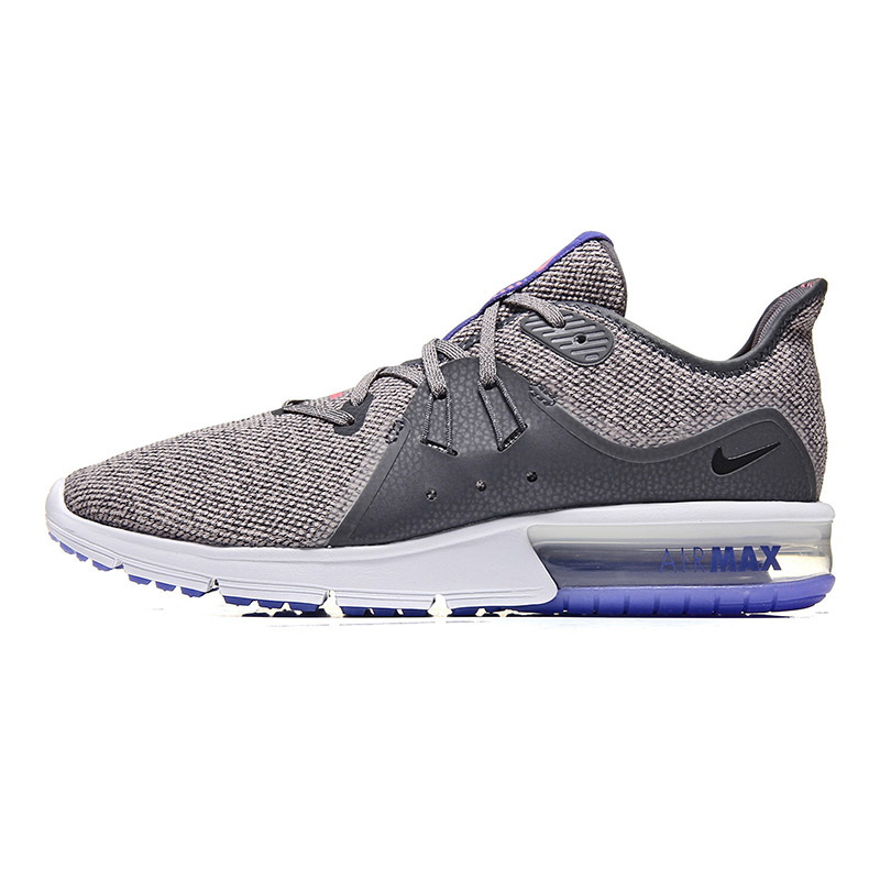 Nike耐克男鞋跑步鞋AIR MAX气垫缓震运动鞋921694 灰色 39