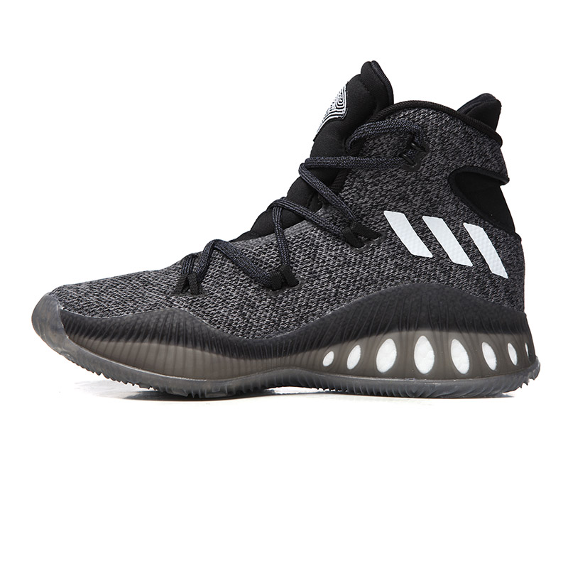 adidas阿迪达斯童鞋男大童10-13岁儿童BOOST高帮篮球鞋运动鞋